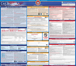 All-in-one ca labor law poster